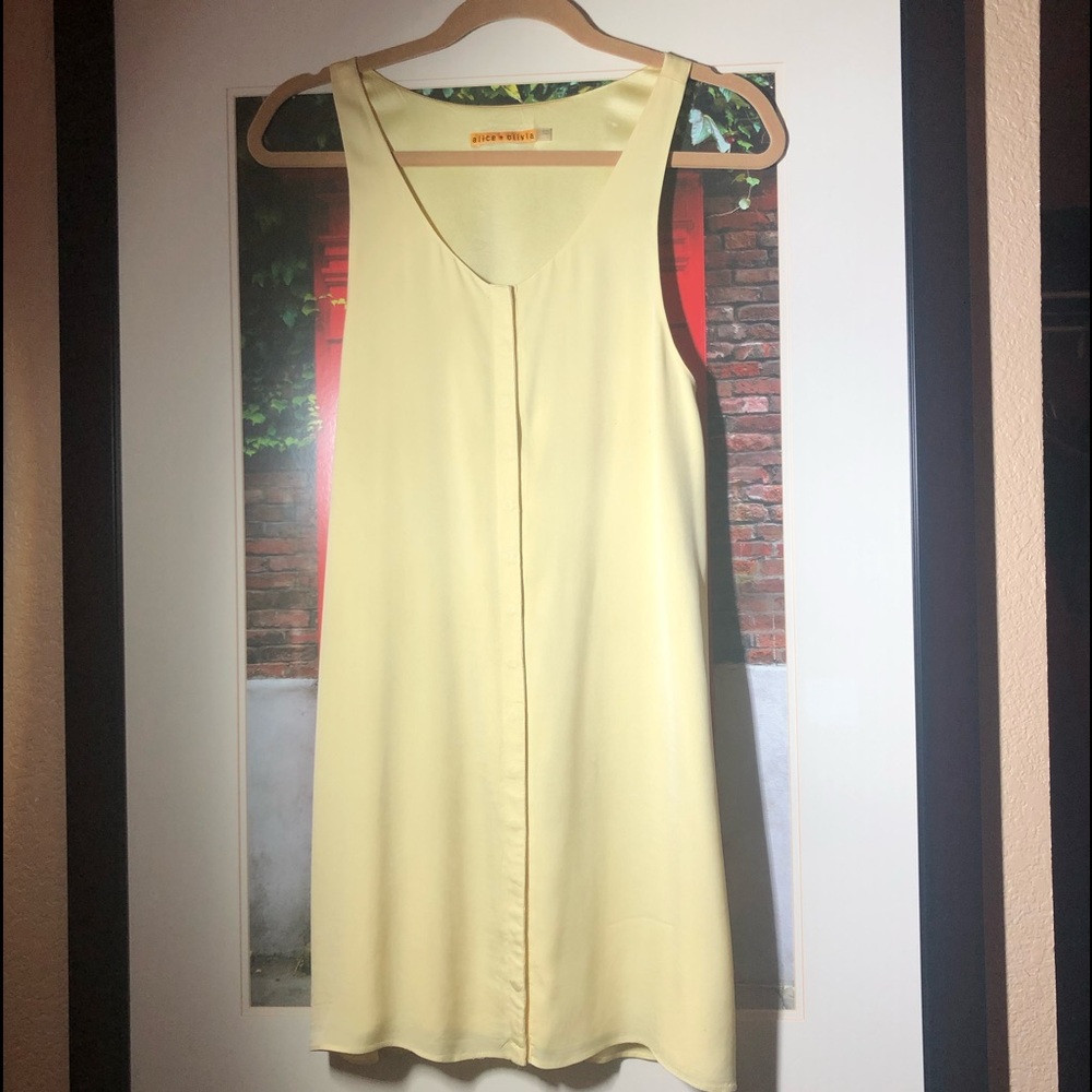 Alice + Olivia Sleeveless Snap Blouse Women’s 6
